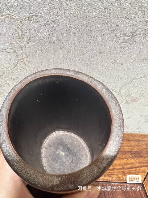 古玩雜項竹雕筆筒真品鑒賞圖