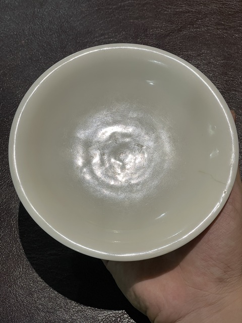 古玩陶瓷德化窯白釉盤真品鑒賞圖