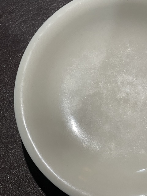 古玩陶瓷德化窯白釉盤真品鑒賞圖