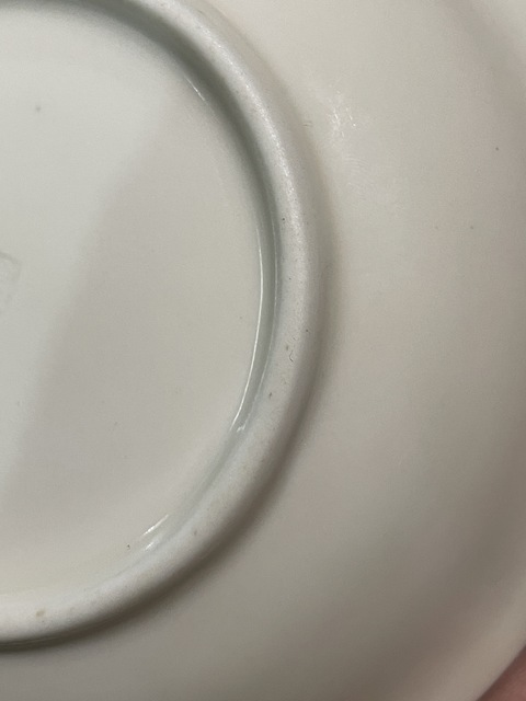 古玩陶瓷德化窯白釉盤真品鑒賞圖