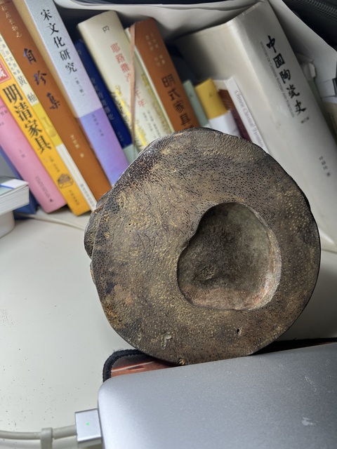 古玩雜項竹雕觀音真品鑒賞圖