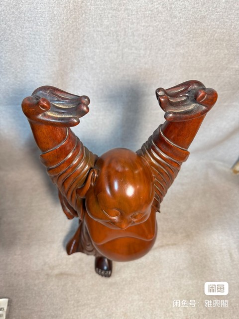 古玩雜項木雕佛像真品鑒賞圖