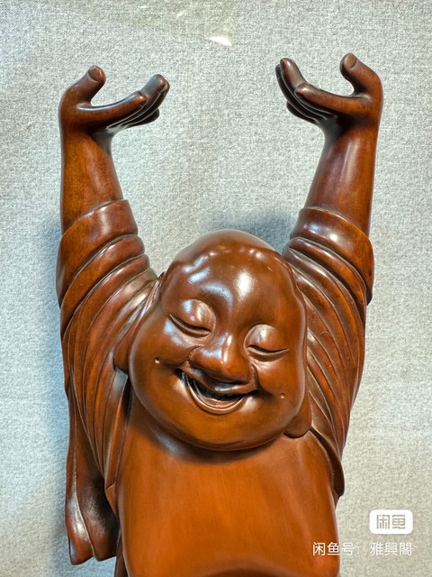 古玩雜項木雕佛像真品鑒賞圖