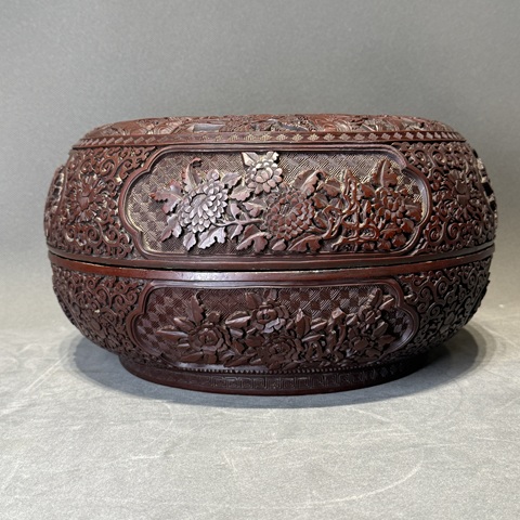 古玩雜項捧盒真品鑒賞圖