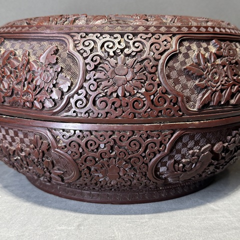 古玩雜項捧盒真品鑒賞圖