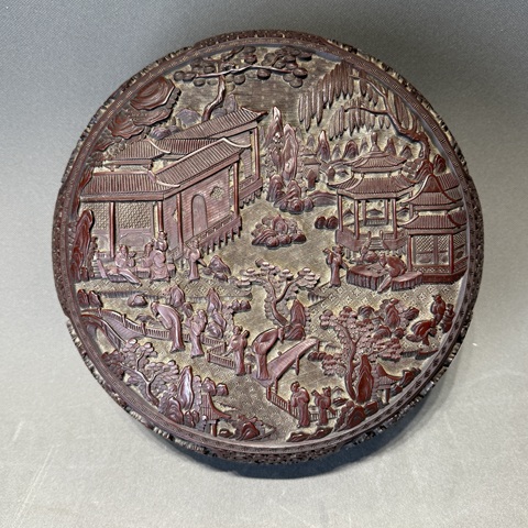古玩雜項捧盒真品鑒賞圖
