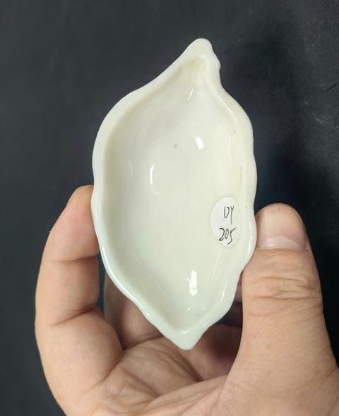 古玩陶瓷德化白瓷筆洗真品鑒賞圖