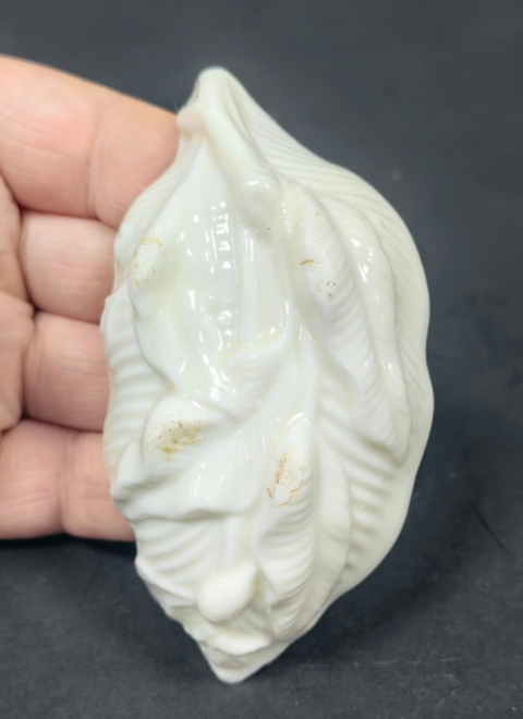 古玩陶瓷德化白瓷筆洗真品鑒賞圖