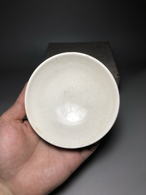 古玩陶瓷白釉盞真品鑒賞圖