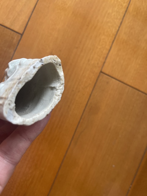 古玩陶瓷青白釉人物造像真品鑒賞圖