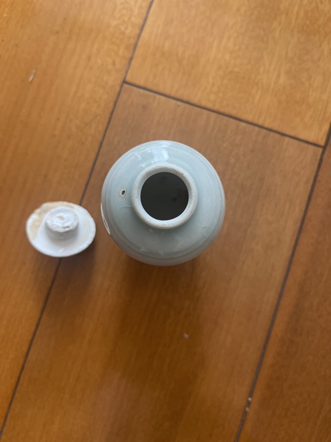 古玩陶瓷影青釉蓋罐真品鑒賞圖