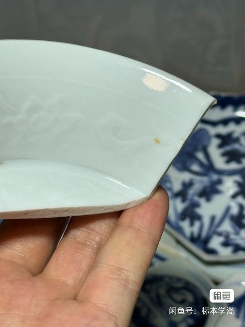 古玩陶瓷樞府釉標本真品鑒賞圖