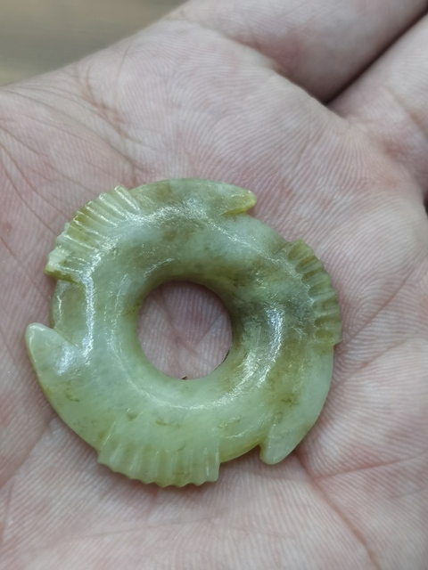 古玩玉器和田玉雕“璇璣”真品鑒賞圖