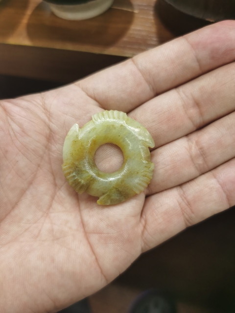 古玩玉器和田玉雕“璇璣”真品鑒賞圖