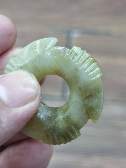 古玩玉器和田玉雕“璇璣”真品鑒賞圖