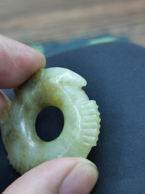 古玩玉器和田玉雕“璇璣”真品鑒賞圖