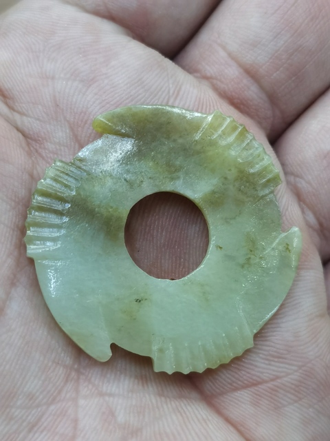 古玩玉器和田玉雕“璇璣”真品鑒賞圖