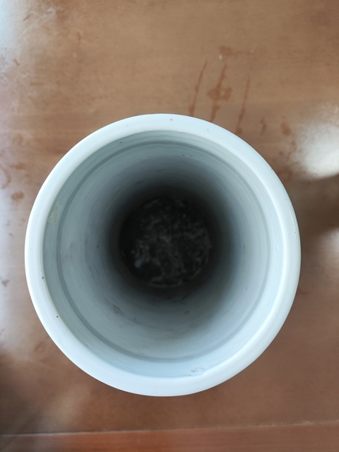 古玩陶瓷粉彩天官賜福圖紋帽筒真品鑒賞圖