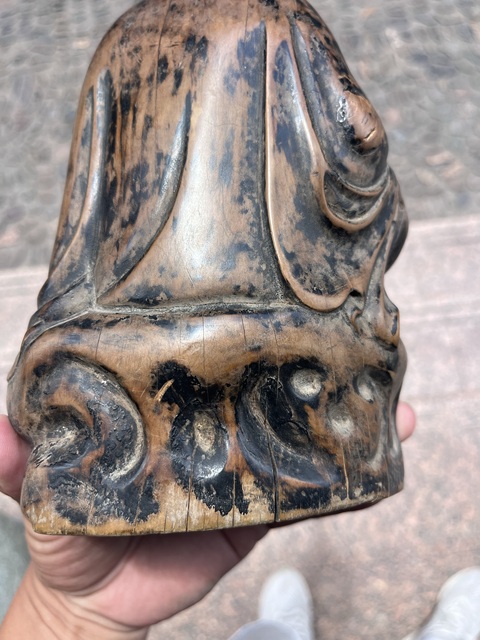 古玩雜項持經(jīng)觀音真品鑒賞圖