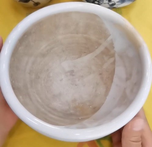 古玩陶瓷白釉香爐真品鑒賞圖