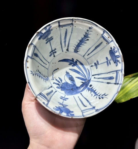 古玩陶瓷萬歷青花碗真品鑒賞圖