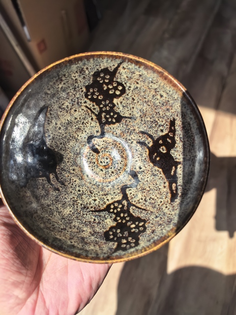 古玩陶瓷吉州漏花盞真品鑒賞圖