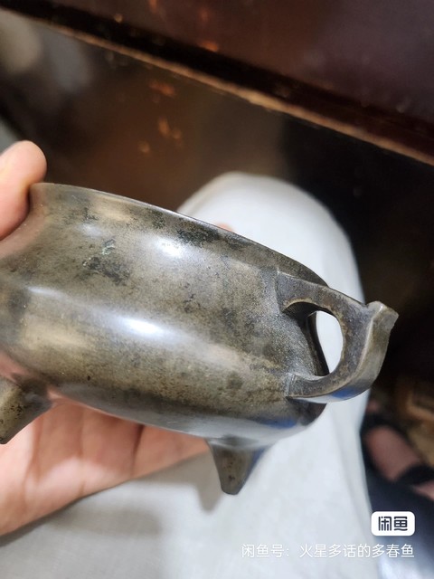古玩銅器銅爐真品鑒賞圖