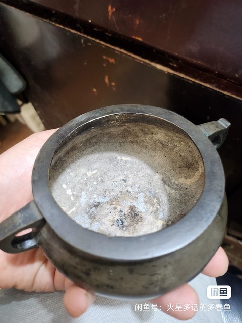 古玩銅器銅爐真品鑒賞圖