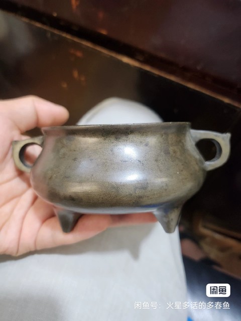 古玩銅器銅爐真品鑒賞圖