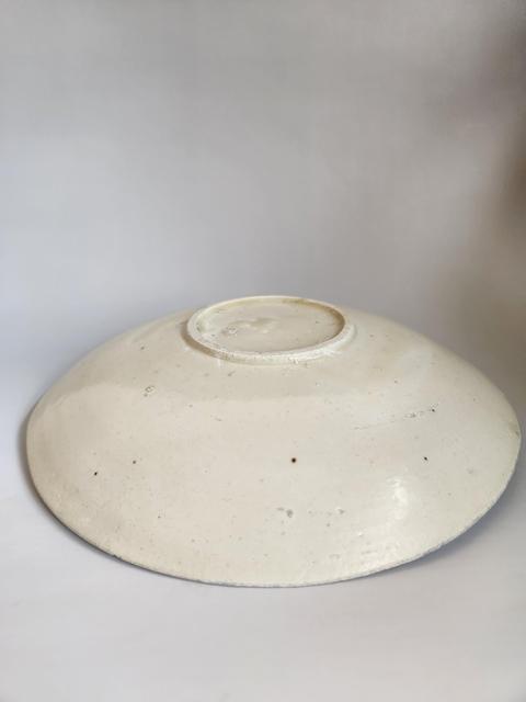 古玩陶瓷定窯茫口印花盤真品鑒賞圖