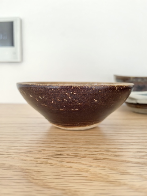 古玩陶瓷吉州窯窯變釉茶盞真品鑒賞圖