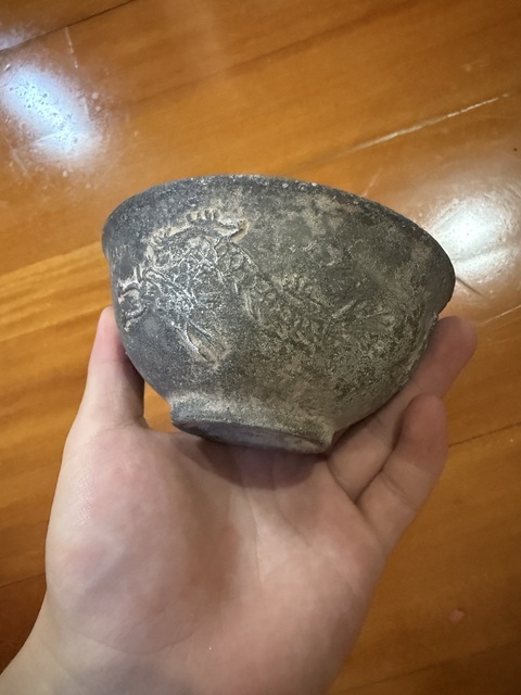 古玩銅器碗真品鑒賞圖