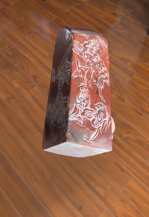 古玩雜項(xiàng)壽山石印章真品鑒賞圖