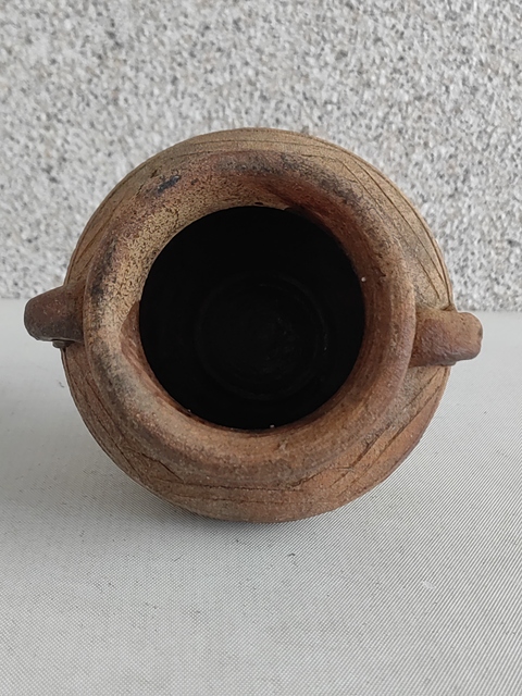 古玩陶瓷刻花雙耳罐拍賣，當前價格580元