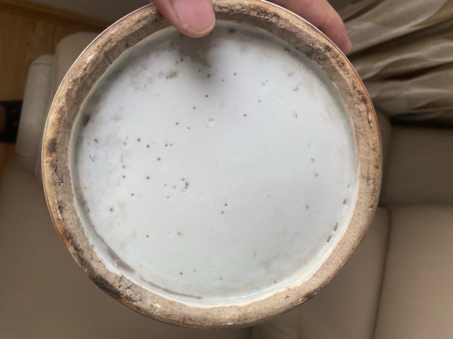 古玩陶瓷晚清粉彩瓶真品鑒賞圖