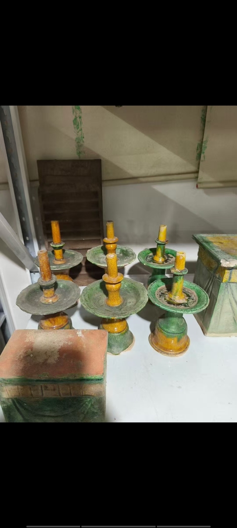 古玩陶瓷三彩器真品鑒賞圖