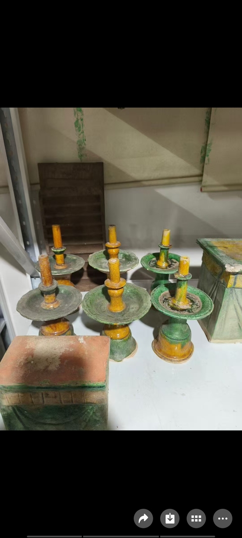 古玩陶瓷三彩器真品鑒賞圖