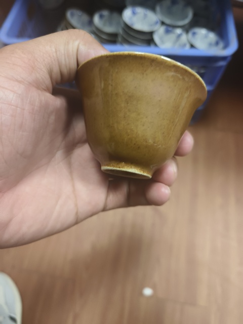 古玩陶瓷魚藻紋杯真品鑒賞圖
