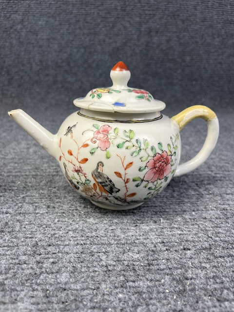 古玩陶瓷粉彩花鳥紋壺拍賣，當前價格788元