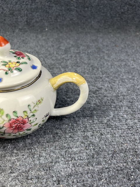 古玩陶瓷粉彩花鳥紋壺拍賣，當前價格788元