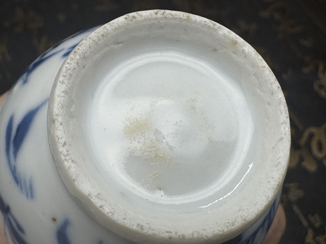 古玩陶瓷晚清·青花花鳥紋小天球瓶 一對拍賣，當前價格4580元