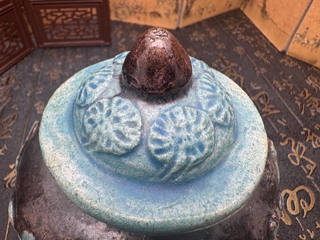 古玩陶瓷清代 琺華彩蓋罐拍賣,當前價格1680元