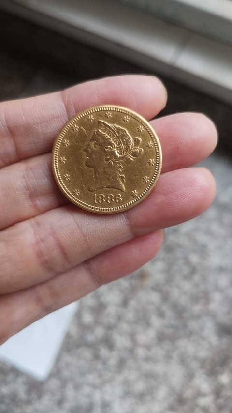 古玩錢幣美國金幣真品鑒賞圖