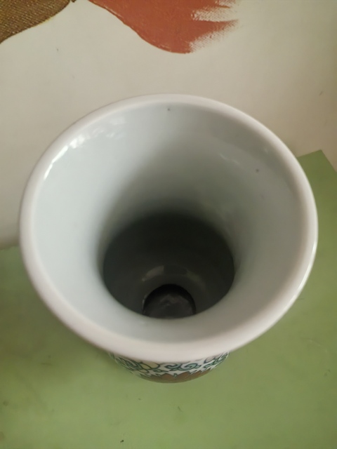 古玩陶瓷斗彩琵琶尊真品鑒賞圖