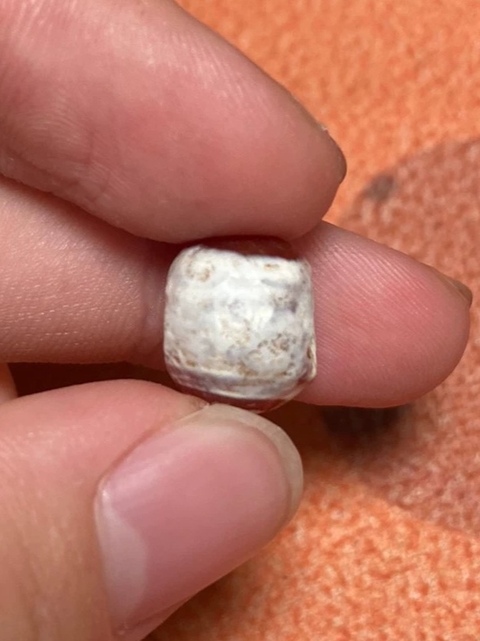 古玩雜項瑪瑙珠真品鑒賞圖