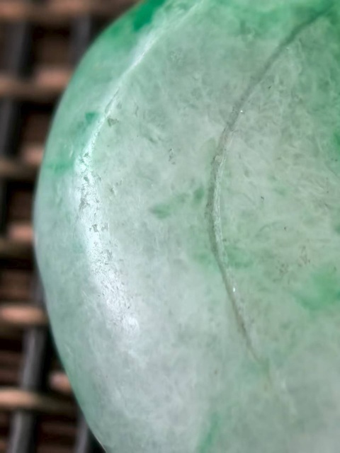 古玩玉器福壽雙全墜真品鑒賞圖