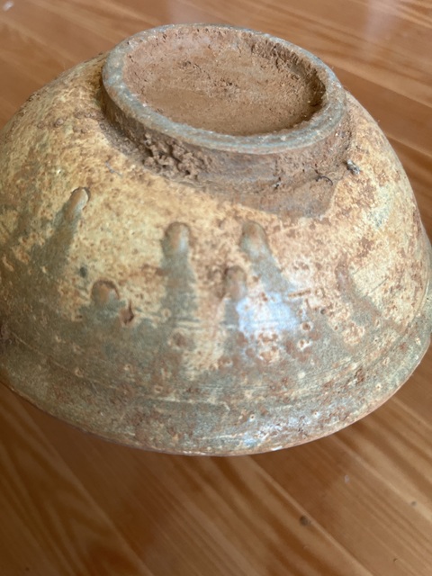 古玩陶瓷青釉瓷碗拍賣，當前價格10元
