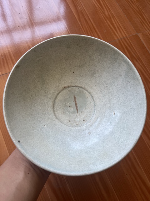 古玩陶瓷元代樞府釉素碗拍賣,當前價格1800元