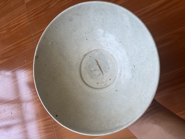 古玩陶瓷元代樞府釉素碗拍賣,當前價格1800元