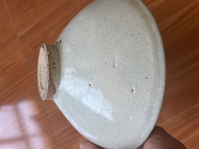 古玩陶瓷元代樞府釉素碗拍賣,當前價格1800元